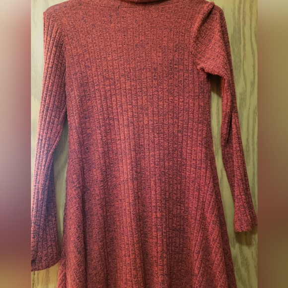 Very pretty long sleeve rust colored cowl neck sweater. Size small. - Picture 2 of 6